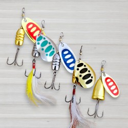 Набір блешень обертових Weida, 5шт/уп, 8,0г